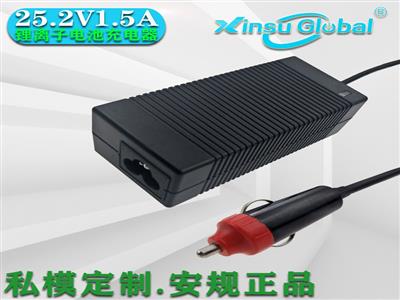 歐盟CE德國GS認證25.2V1.5A電源適配器，符合歐盟ErP能效Eu2019/1782標準