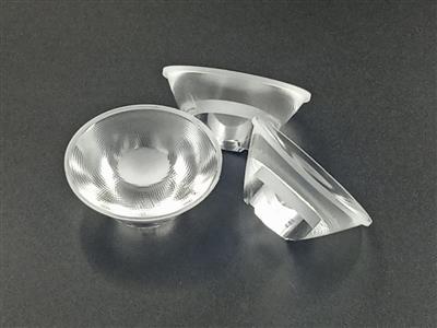 廠家直銷星系列5524透鏡15度 高精度球面透鏡應用LED燈具透鏡配件