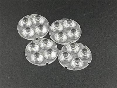 廠家推薦32(4合1)透鏡全珠面50度貼片多合一透鏡LED光源燈具透鏡